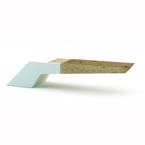 Wing Wood Bench by Bellitalia
