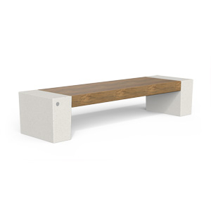 Eraclea Stoneware Bench by Bellitalia