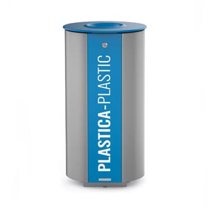 Miane Metal Litter Bin by City Design