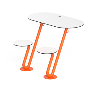 Zoid A 2 Seat Table by City Design